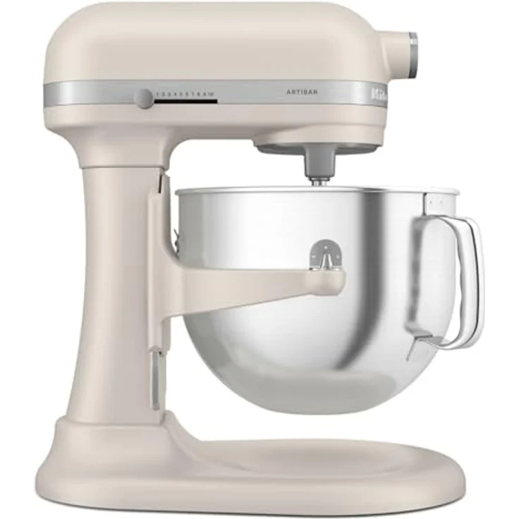 KitchenAid 5KSM70SHXEMH Artisan Küchenmaschine, 6,6 L, 325 Watt, geräuscharmer Motor, 11 Geschwindigkeitsstufen, Milkshake – Bild 3