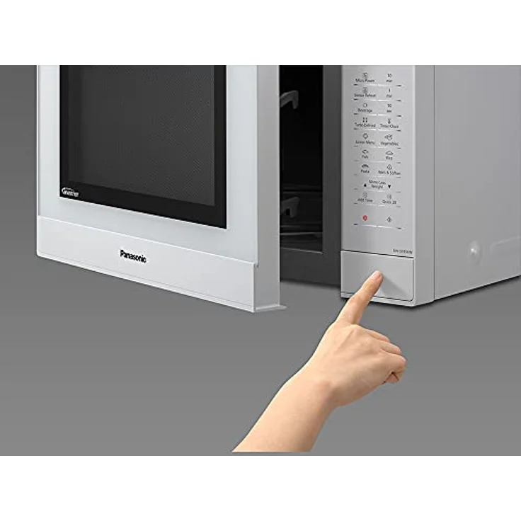 Panasonic NN-ST45KWEPG Inverter Mikrowelle, Standgerät, 1000 Watt, Solo Mikrowelle, 32 Liter Garraum, rostfreier Stahl weiß – Bild 5