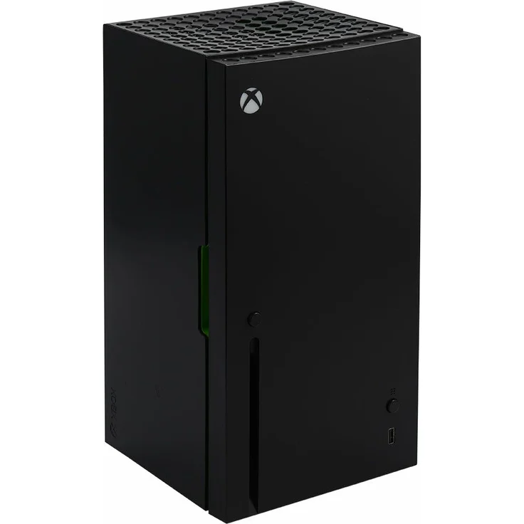 Ukonic 16894 XBOX Series X Mini Kühlschrank, 4,5 l, Schwarz-Grün