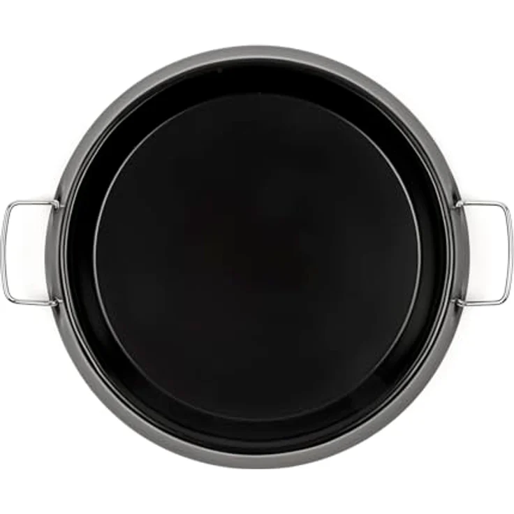 G3 Ferrari G10184 Antihaft-Pfanne für Pizzaofen G10177 Delizia Anniversary, Metallgriffe mit Verbrühungsschutzbeschichtung, verwendbar als Paellerie, schwarz – Bild 2
