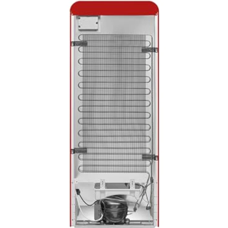 SMEG FAB28LRD6 Kühlschrank Linksanschlag Rot, 270 l Volumen, 50's Style, automatische Kühlung, 2025 Modell – Bild 3