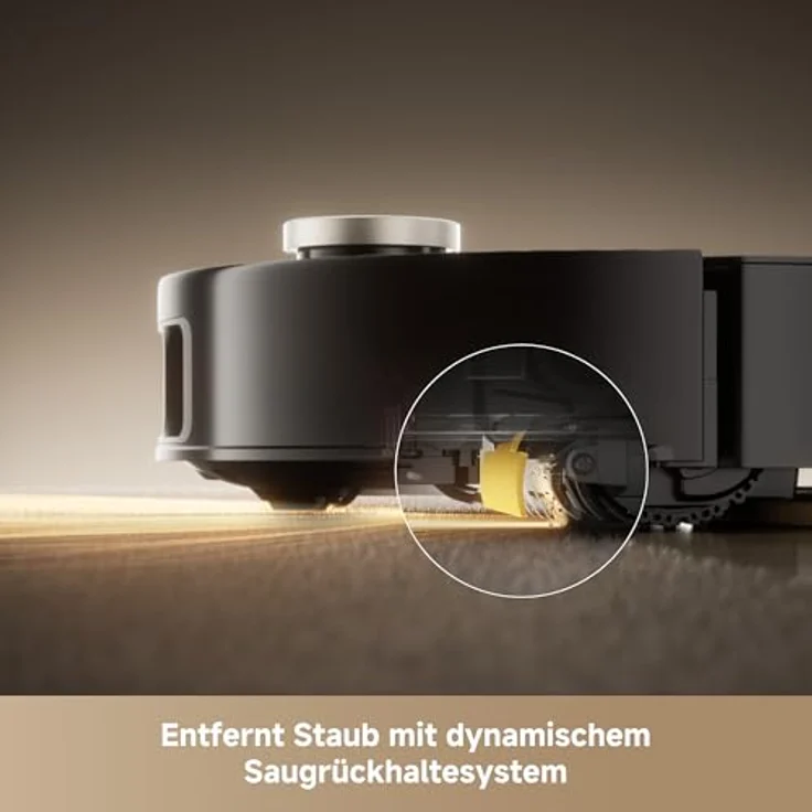 Mova Mobius 60, Saugroboter mit MopSwap-System, 30.000 Pa Saugleistung, dynamischem Saugrückhaltesystem und Hindernisüberquerung bis 8 cm – Bild 4