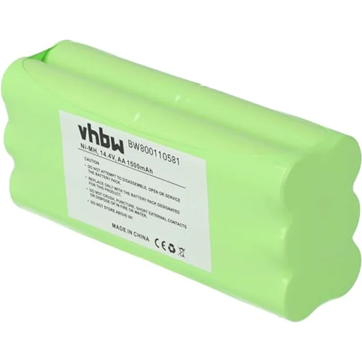 vhbw Akku Ersatz für Dirt Devil R1-L051B, 0607004, 0610014, 0606004, 0611004, 0612014, NiMH Akku mit 1500 mAh und 14,4 V für Staubsauger – Bild 3