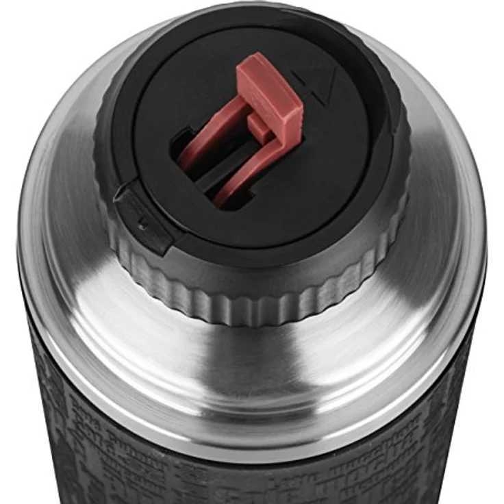 Tefal Senator Thermoskanne, Edelstahl, Edelstahl, Schwarz, 1 l – Bild 9