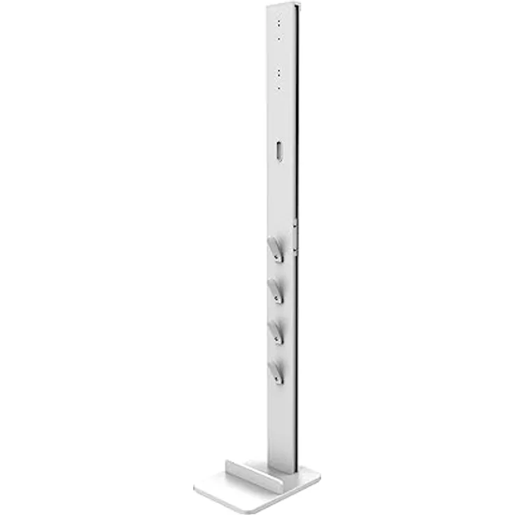 PureMounts Staubsauger-Bodenständer, Standfuß, Organizer für Dyson V6 Pro, V7, V8, Cyclone Absolute, V10 Total Clean, Torque Drive und V11 Animal, V12 Slim Absolute, V15 Detect Absolute, weiß