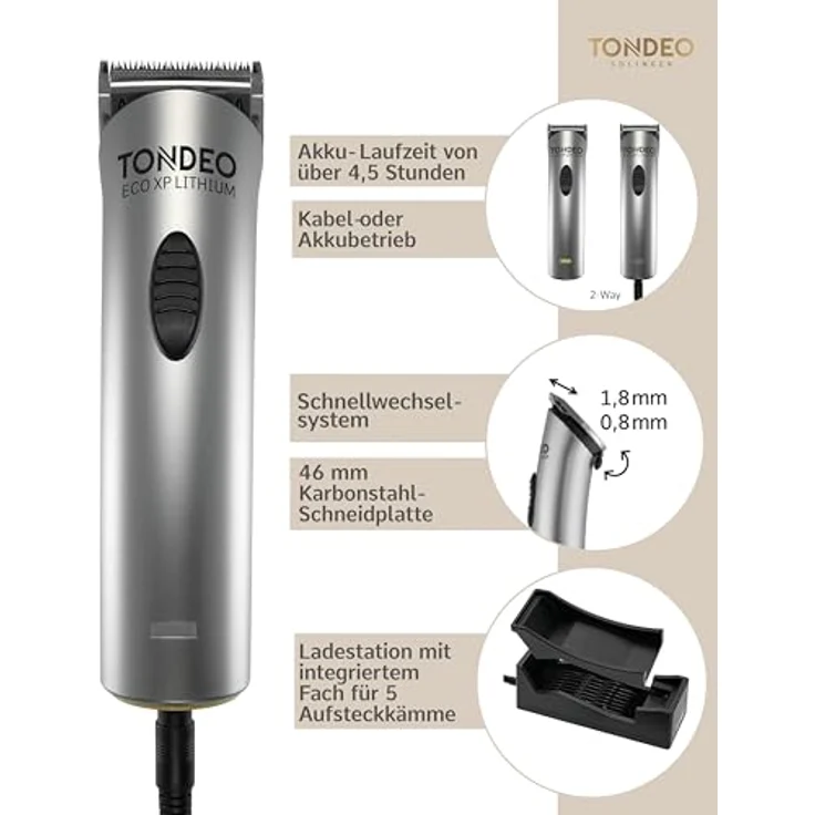 Tondeo technic Haarschneidemaschine ECO XP LITHIUM 32502 – Bild 2