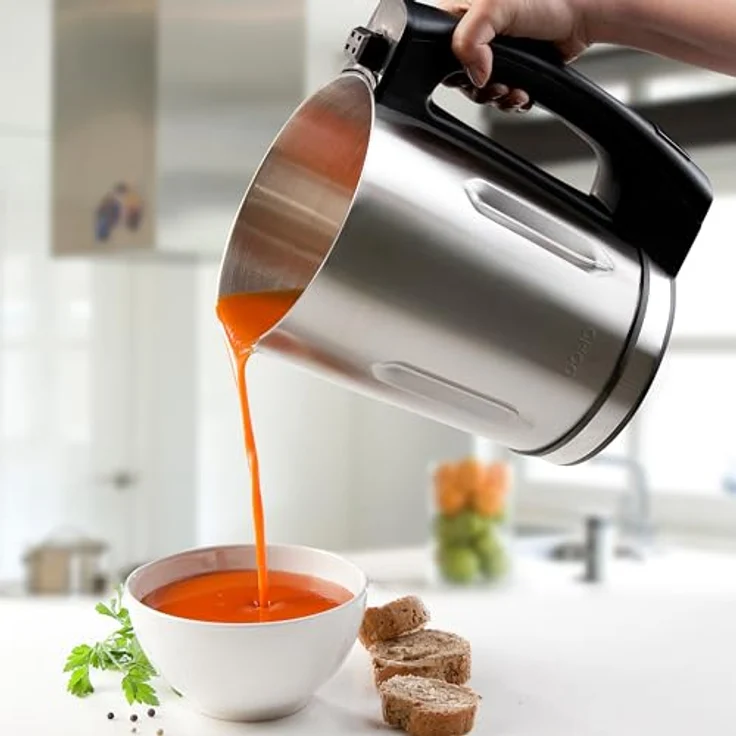 Domo DO498BL Suppenkocher, Rostfreies Metall, 1.6 liters – Bild 4