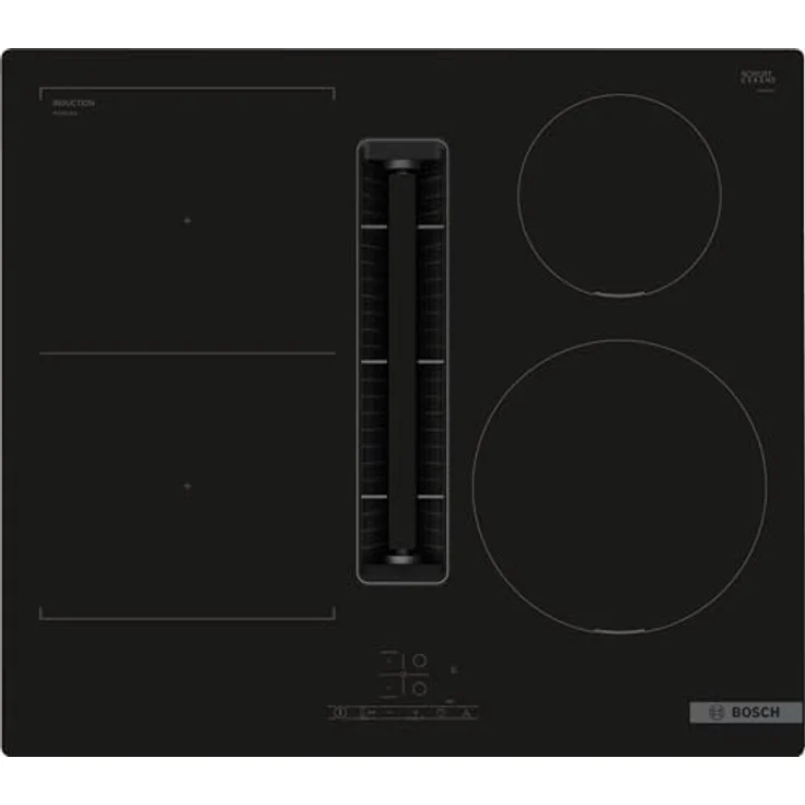 BOSCH Kochfeld mit Dunstabzug Serie 4 PVS601B16E, TouchSelect, PowerBoost, Restwärmeanzeige, flächenbündig – Bild 1