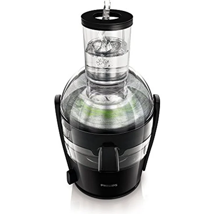 Philips HR1855-70 Entsafter, ABS Synthetik, 1.2 liters, Schwarz – Bild 3
