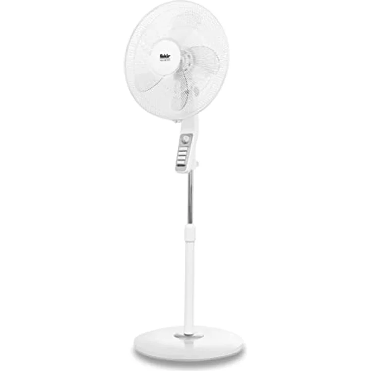 Fakir VC 35 S trend - Standventilator sehr leise, oszillierend 90°, 3-Leistungsstufen, ergonomisches Bedienfeld , hoher Luftdurchsatz, Timer-Funktion, 45 cm Korbdurchmesser – 60 Watt – Bild 1