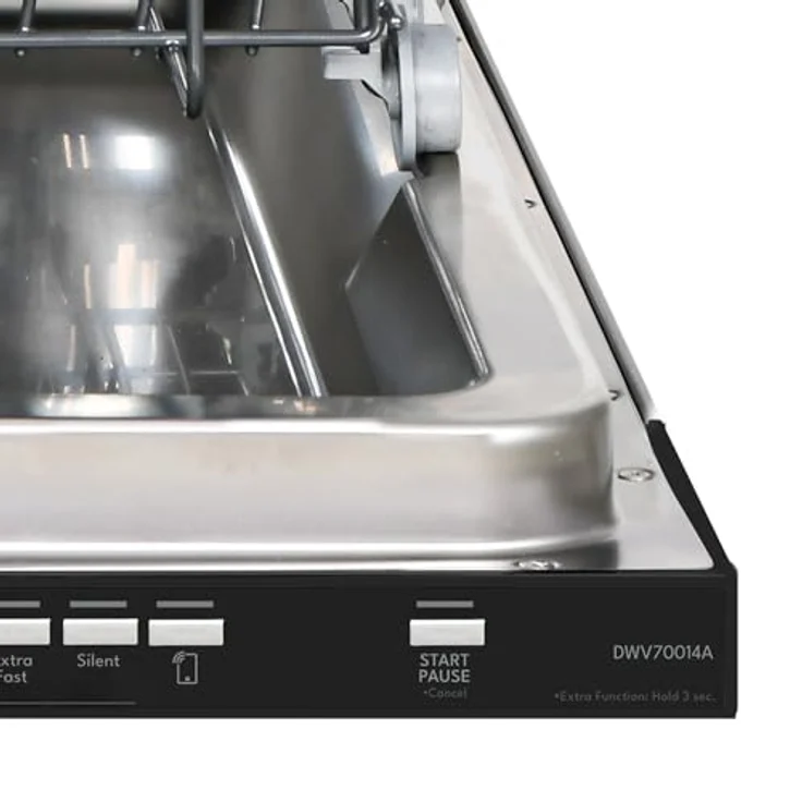 MOCTOR DWV70014A Geschirrspüler vollintegrierbar, 14 Gedecke, Wifi, Aquastop, Edelstahl, 42 dB – Bild 7