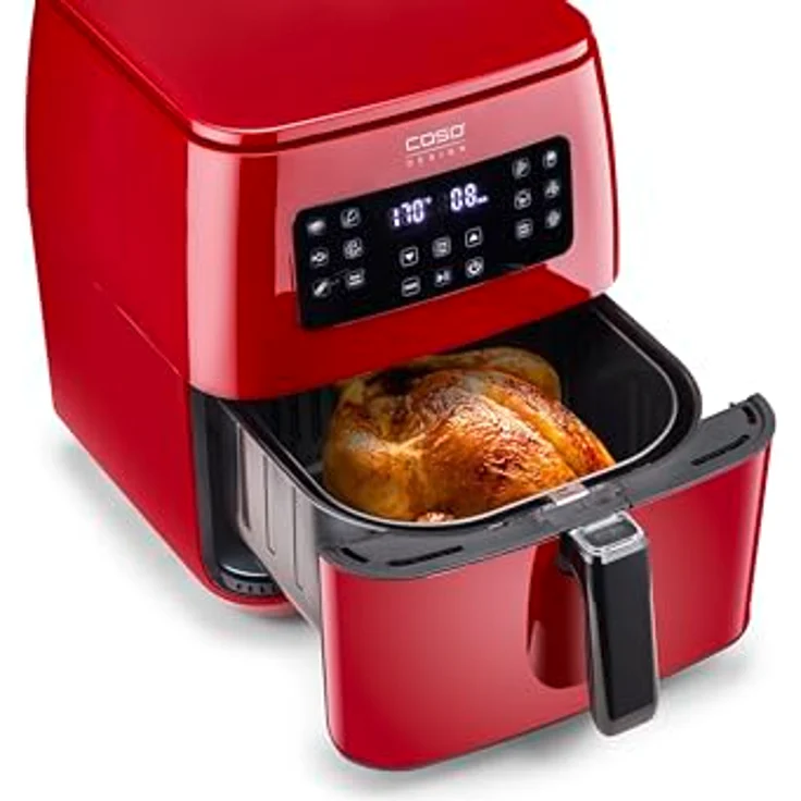 Caso AF 600 XL, Heißluftfritteuse mit SHAKE-Reminder und 12 Automatik-Programmen, 6 Liter Korbvolumen – Bild 5