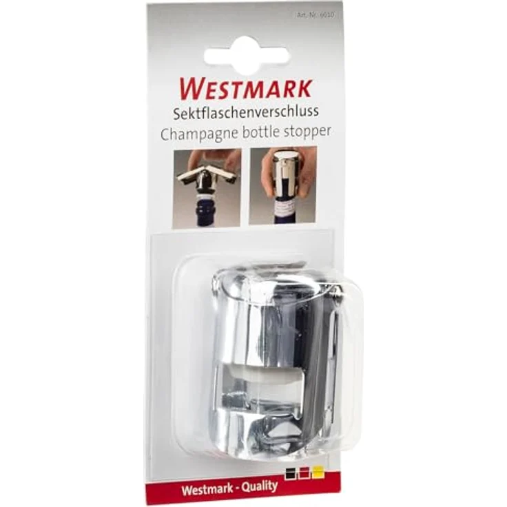 Westmark Sektflaschenverschluss, Stahl, Verchromt, 60102280 – Bild 8