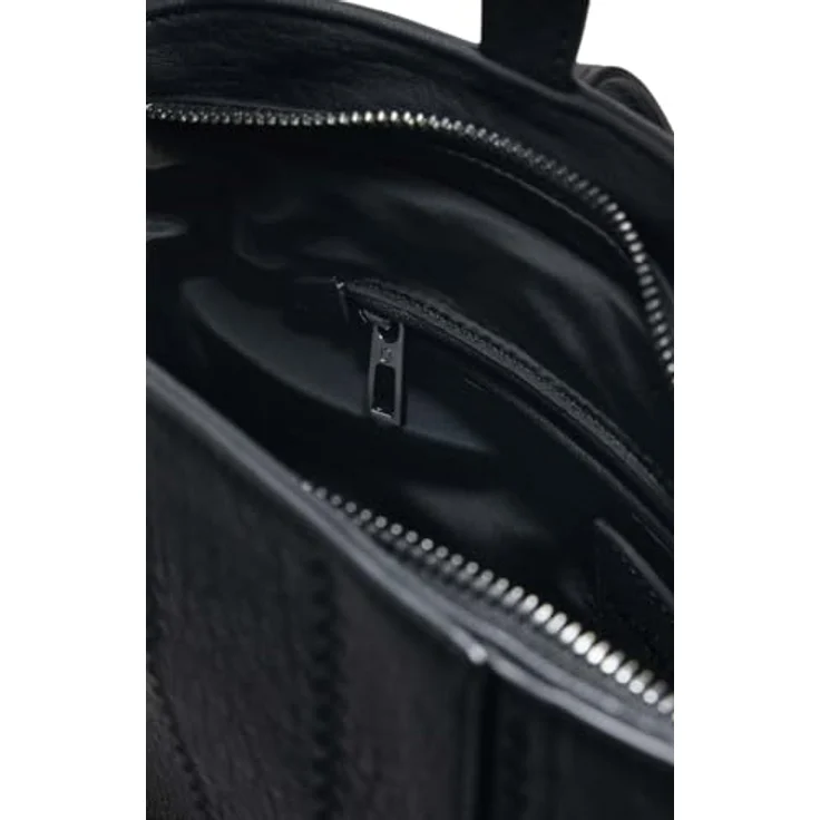 Desigual Embro Pretoria City Rucksack, 30 cm, schwarz, 100% Polyurethan – Bild 4