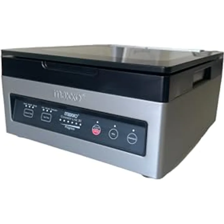 Maxxo VM ChamberLine 30 Kammervakuumierer für Flüssigkeiten 40 litre/min + 30 Stück Vakuumbeutel, Profi Vakuumierer - maxxo