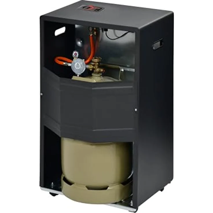 Firefix Heizgerät Gas-Heizofen 4200 ECO, 5 Heizstufen, Propan-Butan, Schwarz – Bild 5