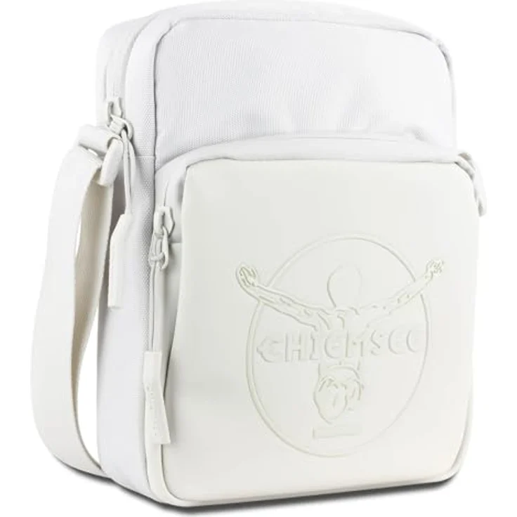 Chiemsee Umhängetasche TRACK "N" DAY, aus 100 % recyceltem PET, grau – Bild 2