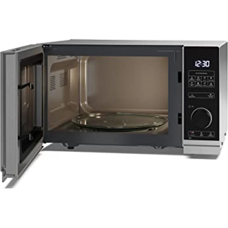 SHARP PS254AES Mikrowelle (Mikrowelle: 900W, 10 Leistungsstufen, Auftaufunktion, Abmessungen: 483x281x403cm), silber – Bild 5
