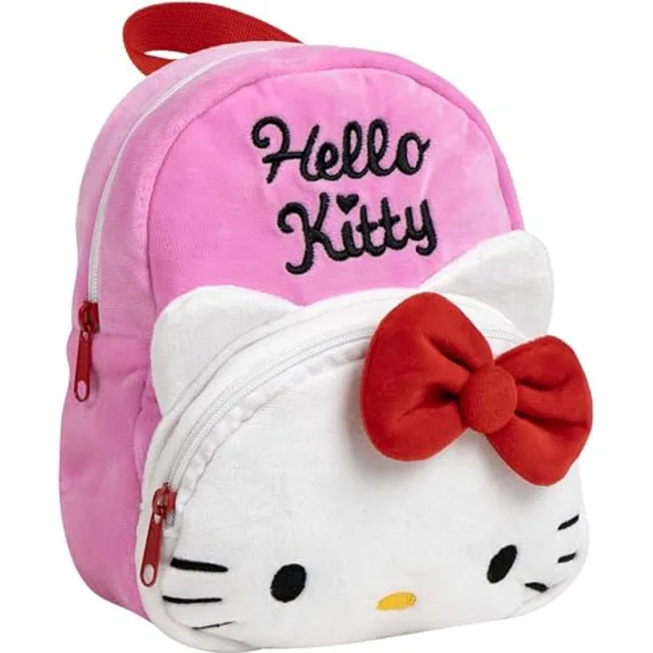 Cerdá Hello Kitty Freizeitrucksack, 22 cm, hochwertiger Rucksack für Kindergarten und kleine Abenteuer