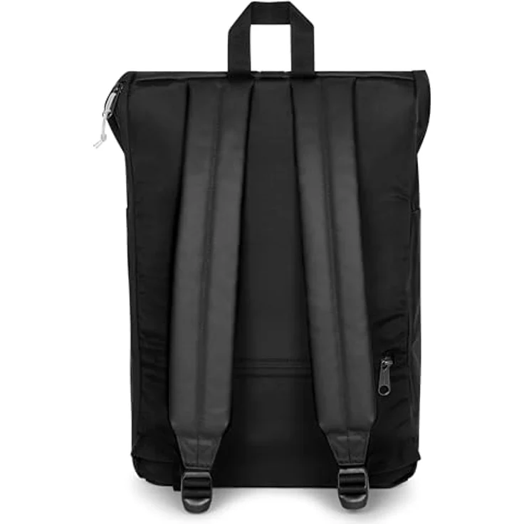 Eastpak UP ROLL, wasserabweisender Toploader-Rucksack mit gepolstertem Laptopfach, schwarz – Bild 3