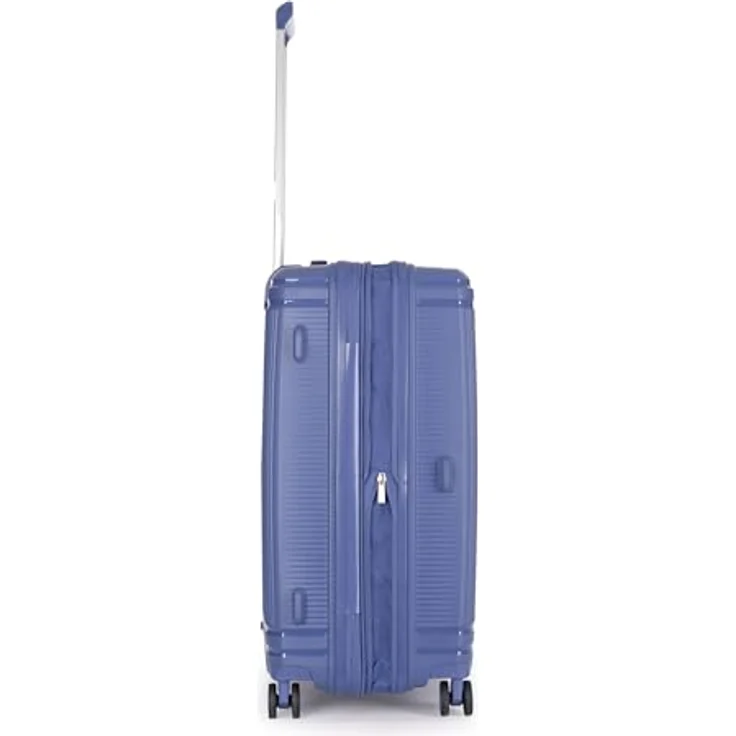 Stratic Straw T - Trolley M (67cm) erweiterbar navy, geräumiges Hauptfach, extra Fächer – Bild 5