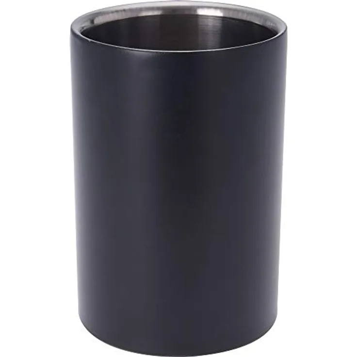 COOLER Weinregal, Edelstahl, 18 cm, schwarz - EH Excellent Houseware