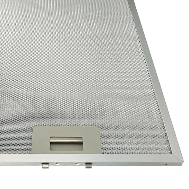 vhbw 3x Metallfettfilter für AEG Dunstabzugshaube DU 4361-D, DU 4161-W - 38 x 28,3 x 0,9 cm, spülmaschinenfest, silber – Bild 7