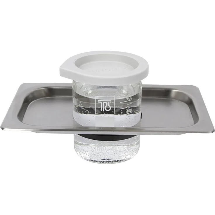 Emag Ultraschallreiniger Deckel 2.0 l mit 1 x 600 ml Glas, effektive Reinigung für professionelle Ergebnisse