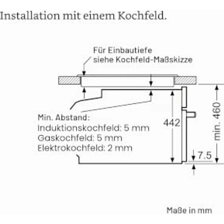 Balay 3CB5159B3, Elektrischer Ofen 47 l, 2800 W, Lüfterbetrieb, hydrolitische Reinigung, Touch-Bedienung, weiß – Bild 6