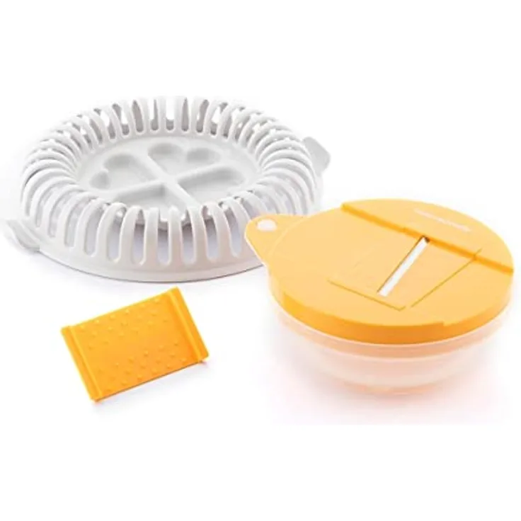 InnovaGoods | Mikrowellen-Chips-Set mit Chipit Mandoline | inkl. Rezepte