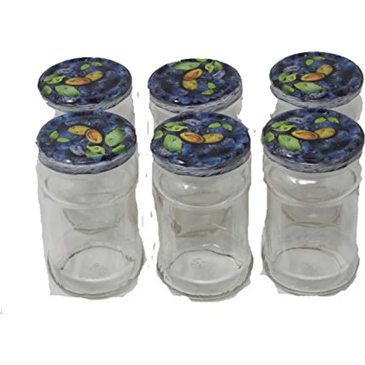 Einkochglas Früchte 315 ml mit twist-off-Deckel 6 Einkochgläser