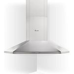 Dunstabzugshaube 90 cm | Wandhaube | Edelstahl | Druckknopf Bedienung | ANGOLO106ED