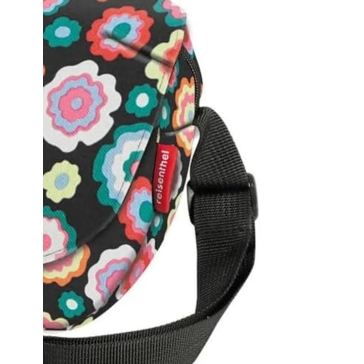KlickFix Umhängetasche Fun Bag, Schultertasche mit KLICKfix Adapterplatte, 25 x 19 x 8 cm, schwarz – Bild 4