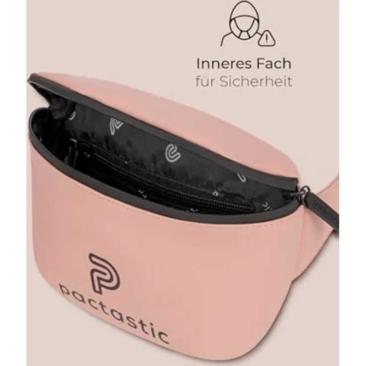 Pactastic Urban Collection Gürteltasche 21 cm rose – Bild 4