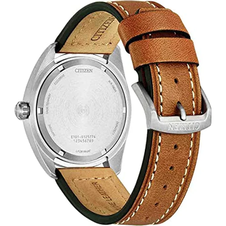 Citizen Armbanduhr Herren Chrono BM8560 11XE Super Titanium,Quarzuhr, 42 mm, beige – Bild 2