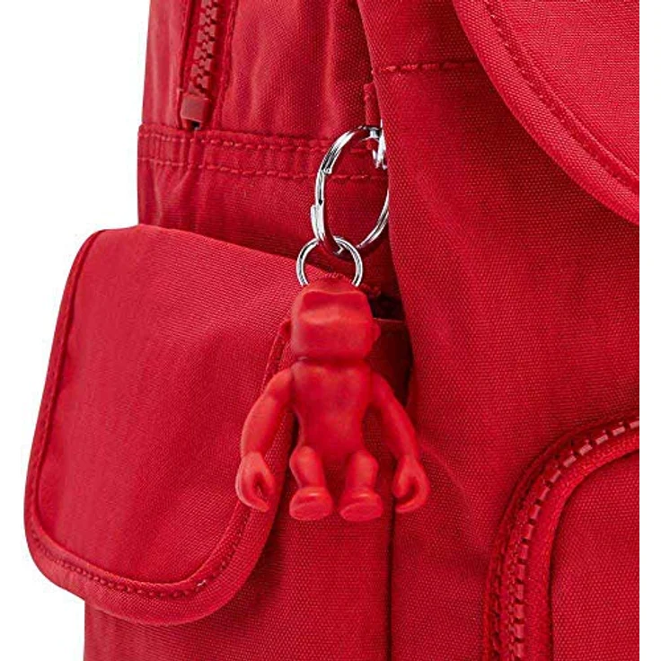 Kipling Classics Basic City Pack Mini City Rucksack, 29 cm, rot, 100% Polyamid – Bild 5