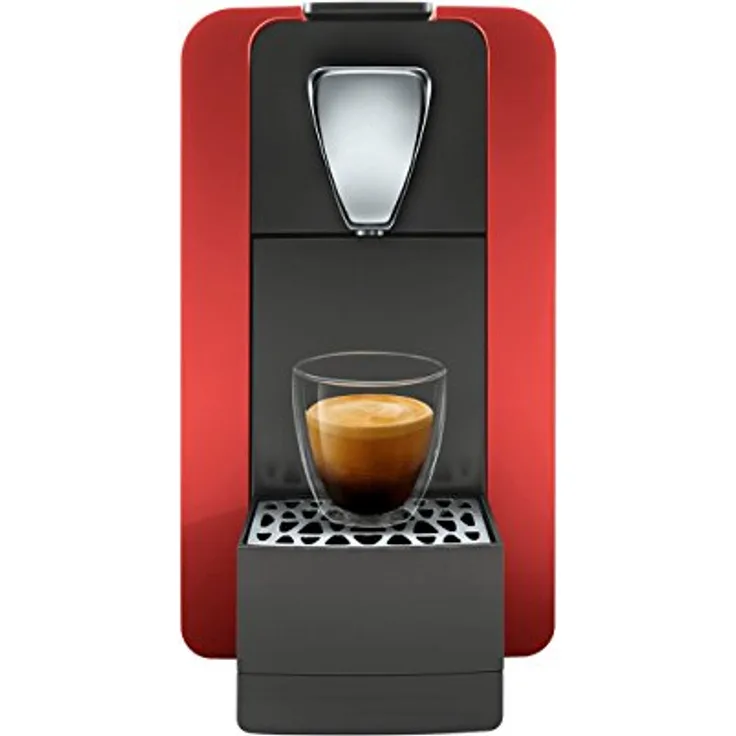 Cremesso Compact One II Glossy Red - Kaffeekapselmaschine für das Schweizer Cremesso System