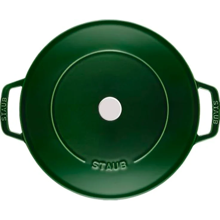 Staub 40511-479-0 Bräter mit Chistera, Gusseisen, basilikum, 24 cm – Bild 8