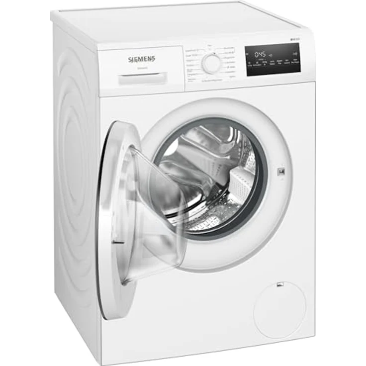 Siemens WM14N226, Freistehende Waschmaschine mit 8 kg Kapazität, Geräuschklasse A, weiß – Bild 10
