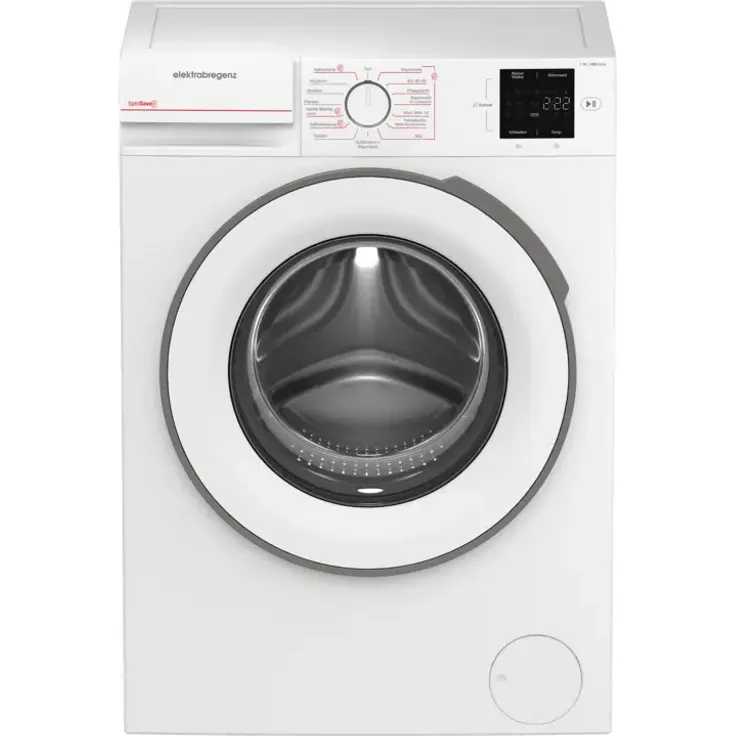 Elektrabregenz WAFX 91430 T, Waschmaschine mit 9 kg Füllmenge, 1.400 U/min, 15 Programme, Schontrommel und Startzeitvorwahl