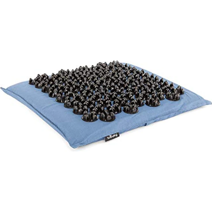 Bodhi Akupressur Fußmatte VITAL SOFT | Nadelkissen | Stimuliert die Fußreflexzonen | Entspannung für die Füße | Wirkt vorbeugend gegen Schmerzen | Fördert die Durchblutung | blau – Bild 1