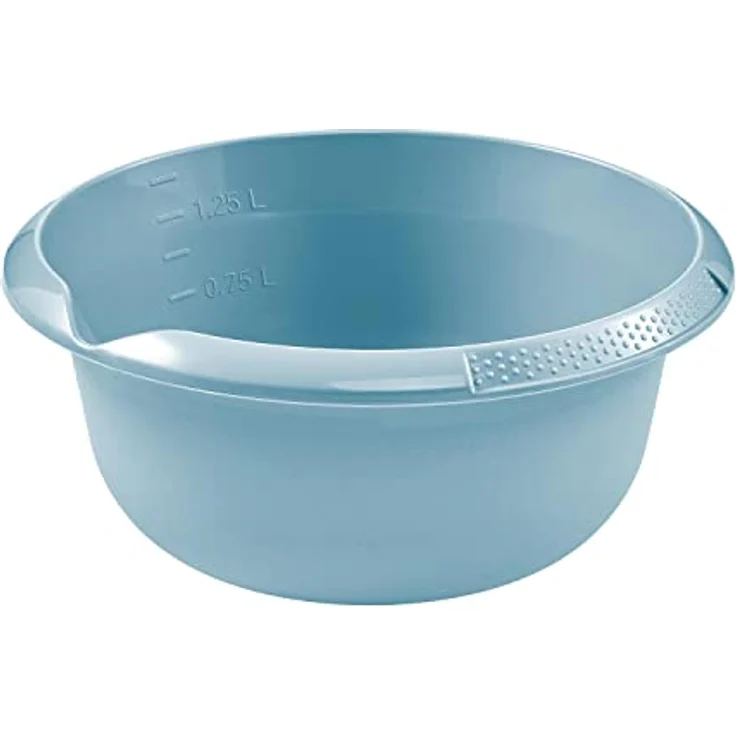 keeeper Universal-Schüssel mit Ausguss, Rund, 1,5 l, Ø 20 cm, Björk, Nordic Blue – Bild 2