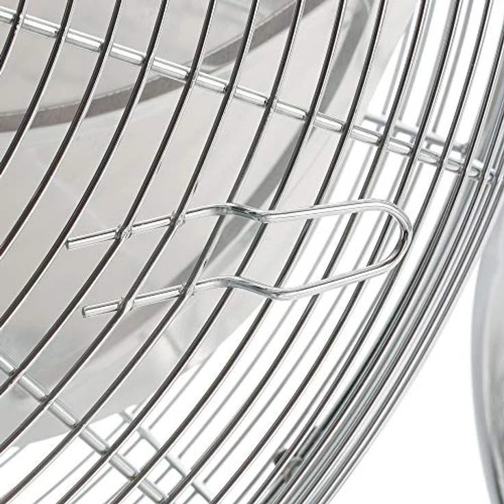Bodenventilator Windmaschine Luftkühler Lüfter 18 Zoll Silber 120W 50Hz - Silber - Arebos – Bild 9