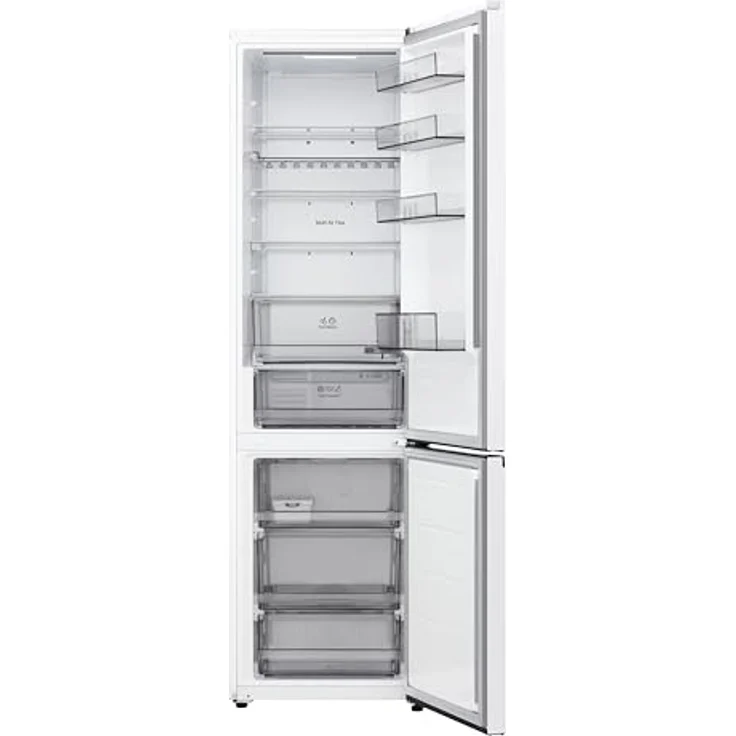 LG Kühl-/Gefrierkombination GBBS322BSW, 375L TotalNoFrost, DoorCooling+, weiß, Smart Inverter Compressor, Frostfrei – Bild 3