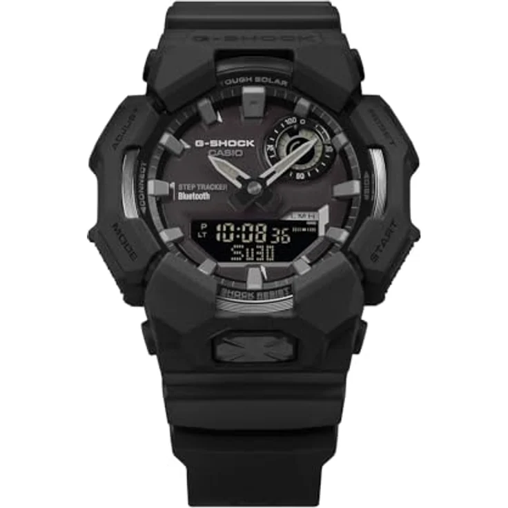 Casio G-Shock GA-B010-1AER, Herren-Armbanduhr mit analog-digitaler Anzeige, Bluetooth-Konnektivität, Kunstharzgehäuse und Kautschukarmband, schwarz – Bild 2