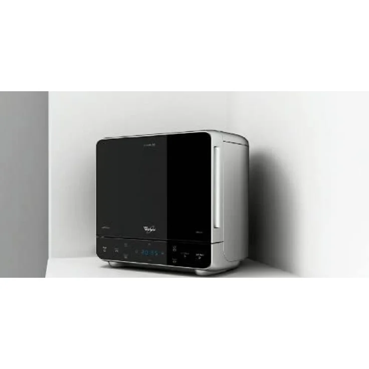 Whirlpool MAX 34 SL Mikrowelle, Standgerät, 700 Watt, 13 Liter Garraum, Super-Kompakt Design, besonders platzsparend in Ecken, Schnellauftau-Funktion – Bild 6
