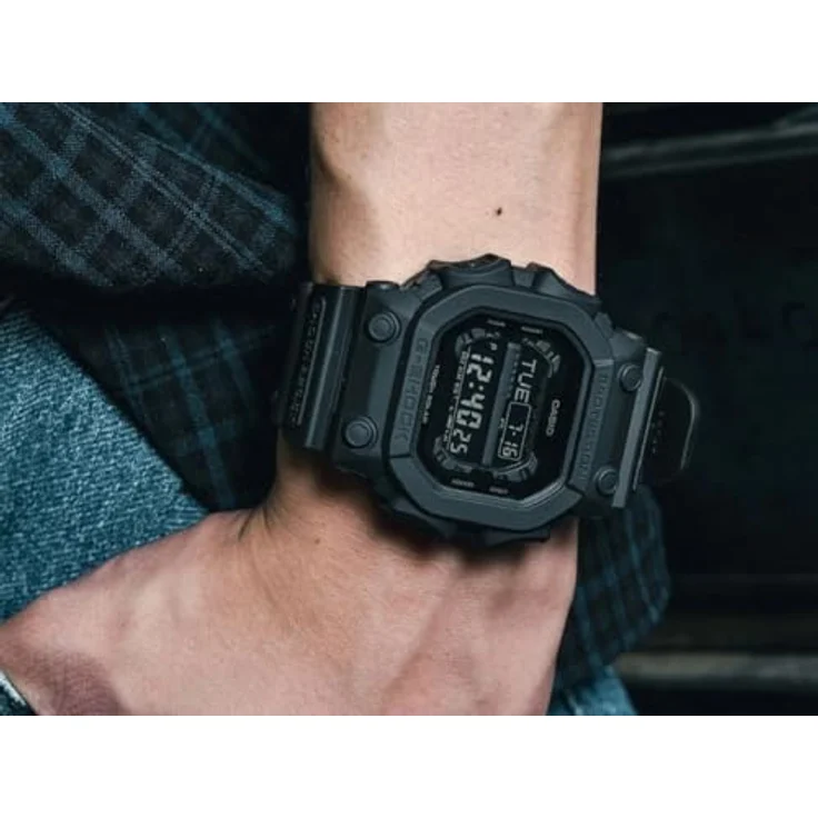 Casio G-Shock Herren Digital Quarz Armbanduhr, schwarz, mit Solarbetrieb, Stoppuhr, Countdown-Timer und 20 bar Wasserdichtigkeit – Bild 2