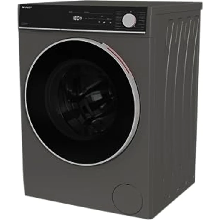 Sharp ES-NFH914CADA-DE Waschmaschine Frontlader / 9 kg/A (A bis G) / 1400 U/min/Adanced Inverter Motor / 15 Programme/Dampffunktion/AquaStop/Espresso Gray – Bild 4