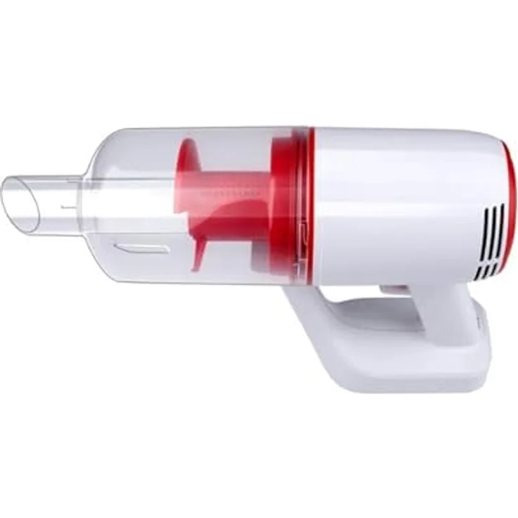 Dirt Devil 2-in-1 Akku Staubsauger - DD9001 - 80W - Hand- und Stielstaubsauger - Inklusive Kombibürste und Düse - Akkulaufzeit bis zu 25 minuten uten - 2 Einstellungen - Weiß/Rot – Bild 2