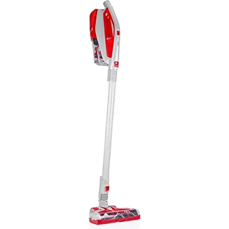 Dirt Devil 2-in-1 Akku Staubsauger - DD9003 - 150W - Wandmontage - bis zu 15 minuten uten Akkulaufzeit - Beutelloser Stielstaubsauger - Grau